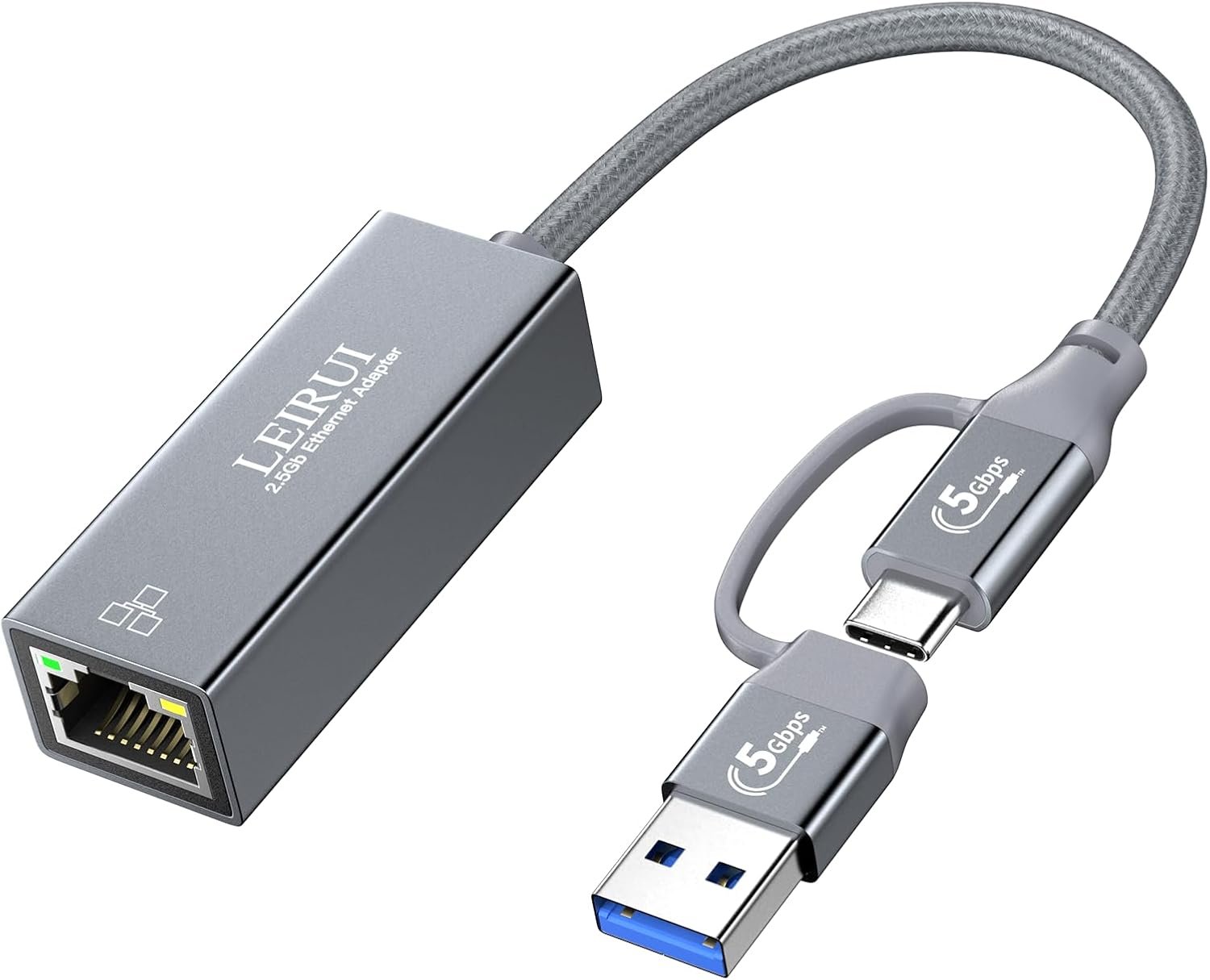2.5Gb Ethernet Adapter: Fastest Wired Internet for MacBook & Laptop