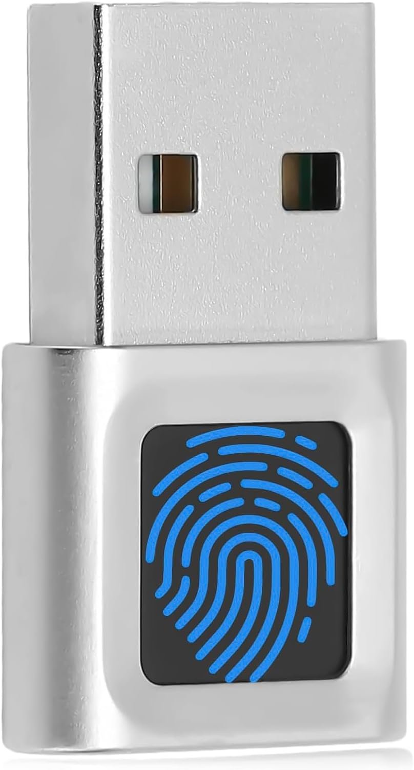 Secure PC Login with USB Fingerprint Scanner - Fast Biometric Authentication