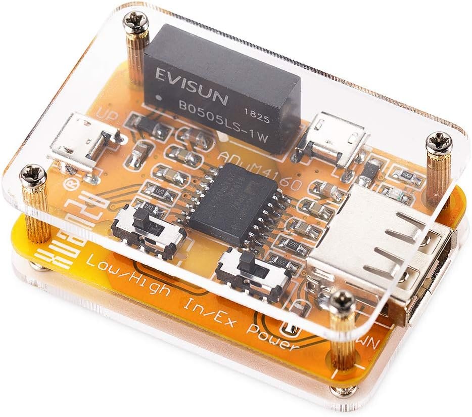 Clean Audio & Protected USB Ports