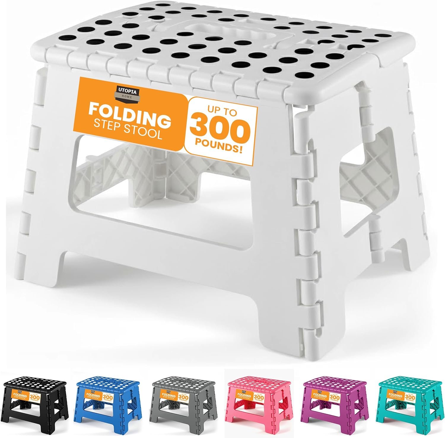 Step Up with Ease: Utopia Home Folding Step Stool