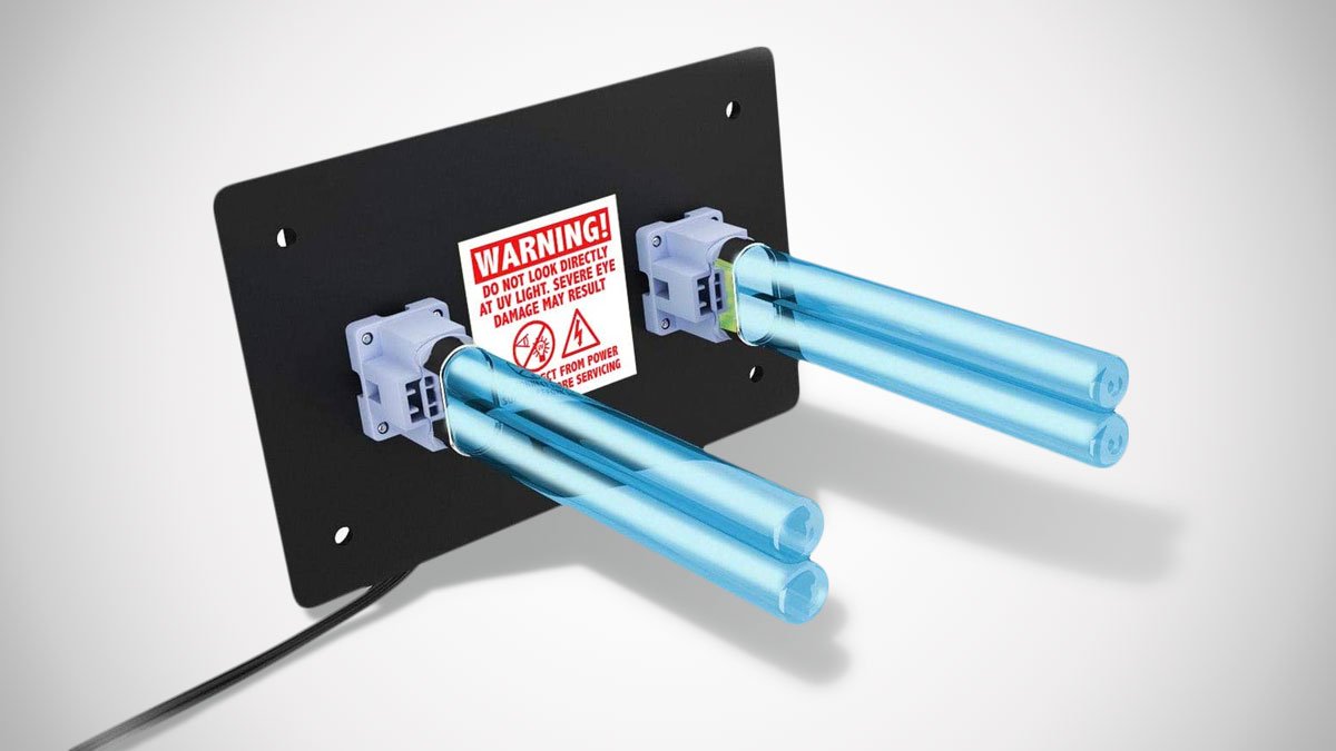 UV Light Air Purifier for HVAC System