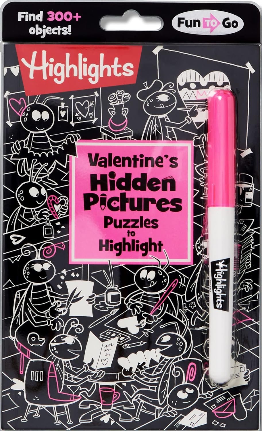 Valentine's Hidden Pictures Puzzles for Kids