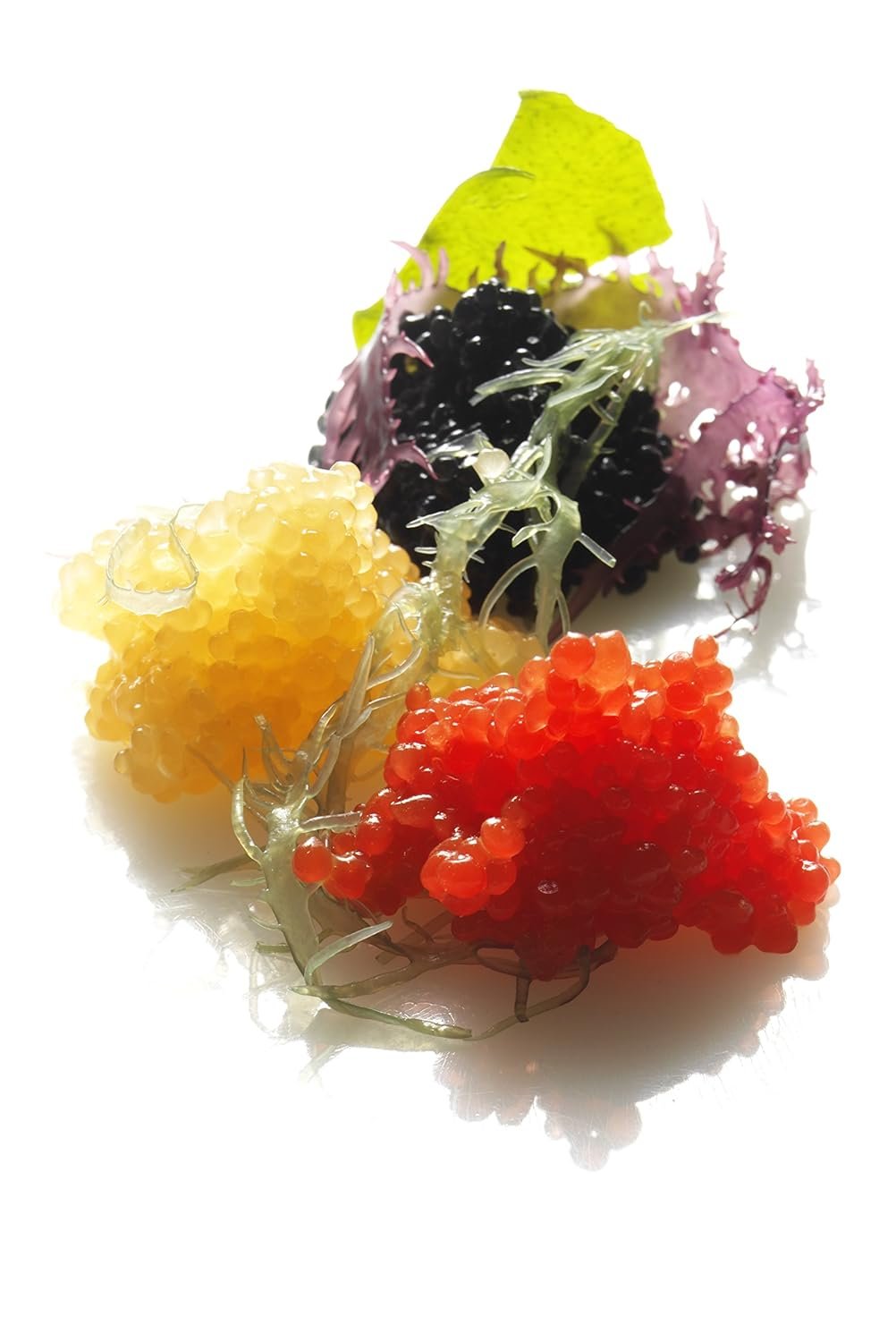 Vegan Black Seaweed Caviar: Award-Winning Elegance