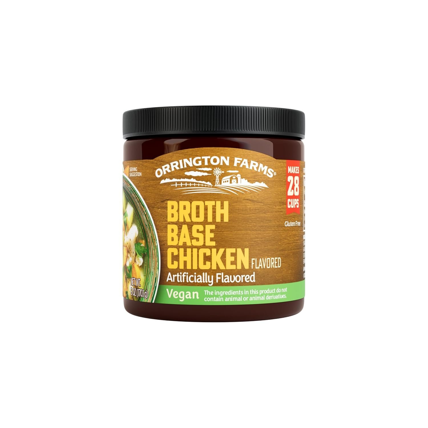 Vegan Chicken Flavored Broth Base - Taste the Farm