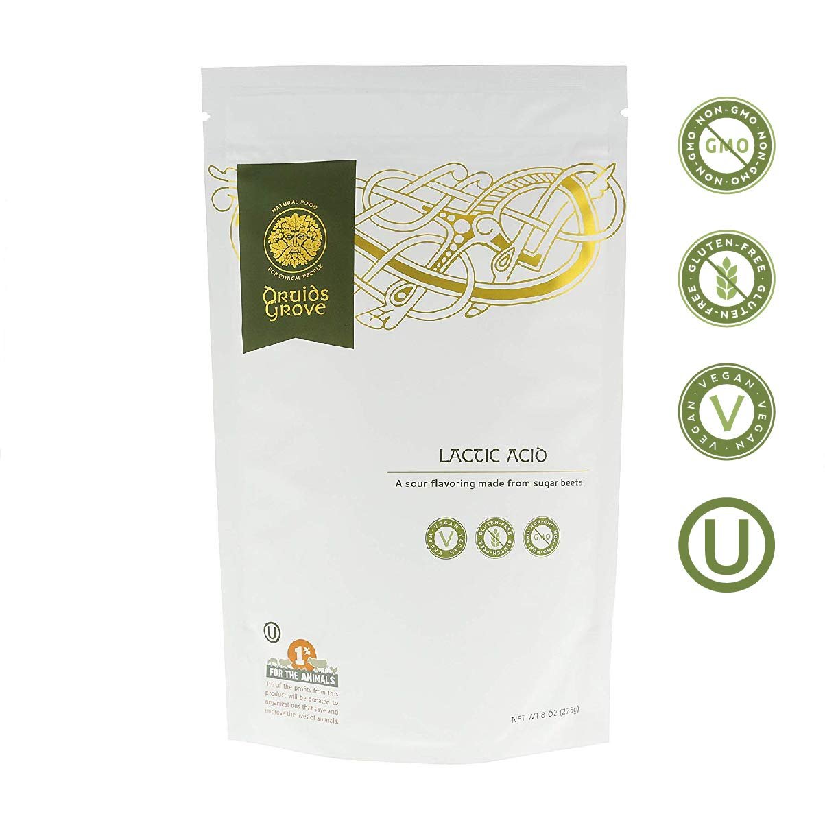 Vegan Lactic Acid Powder: Tangy Pickle Power – 8oz