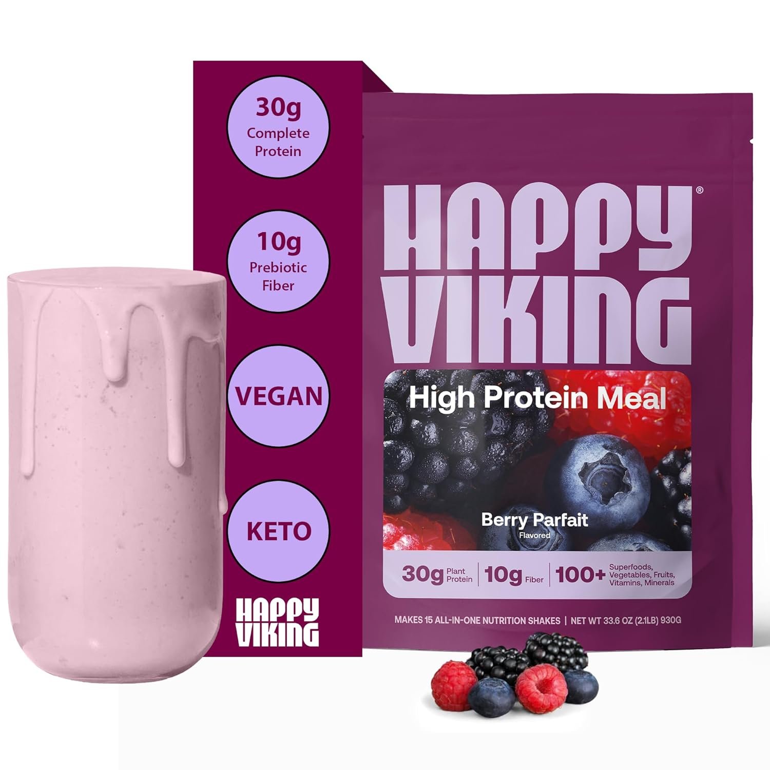Venus's Viking Power: 30g Plant Protein Superfood Powder