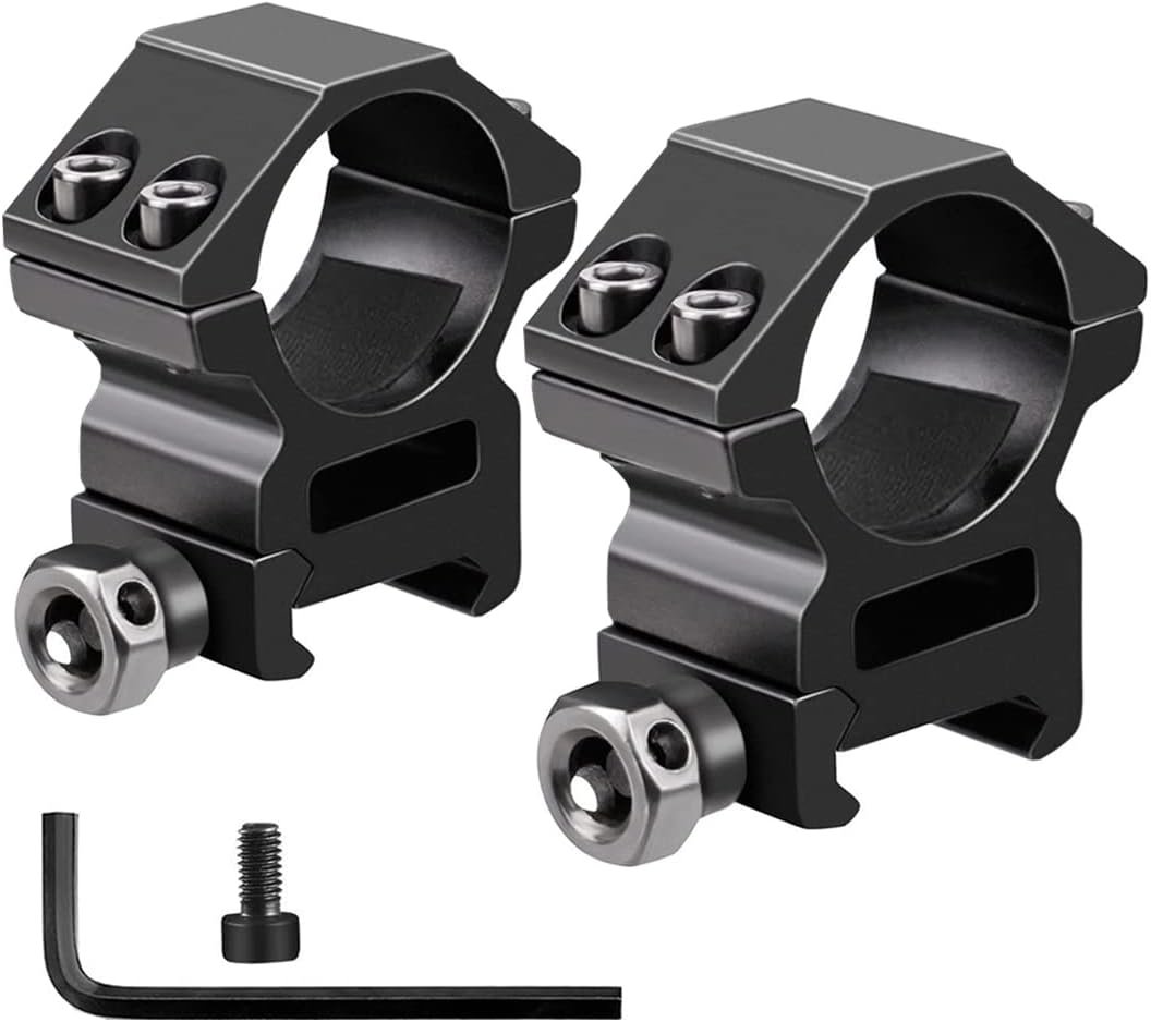 Versatile 1-Inch Scope Rings for Rifles