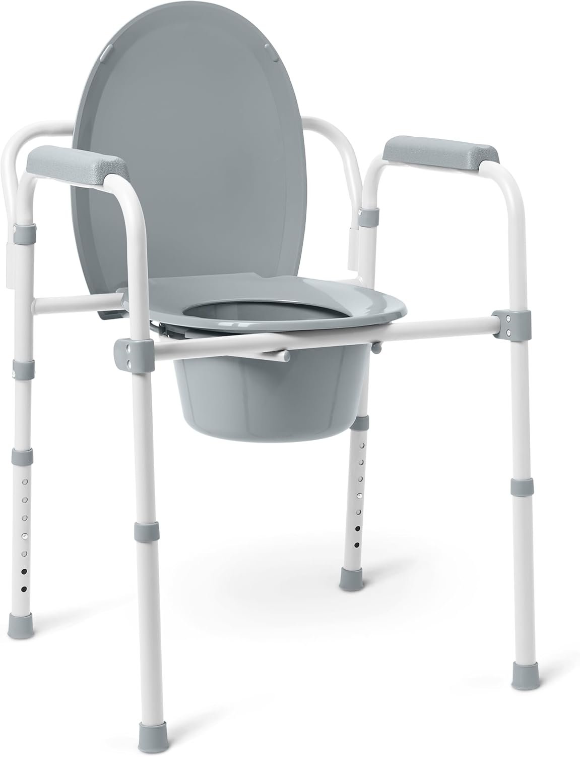 Versatile 3-in-1 Bedside Commode for Easy Mobility
