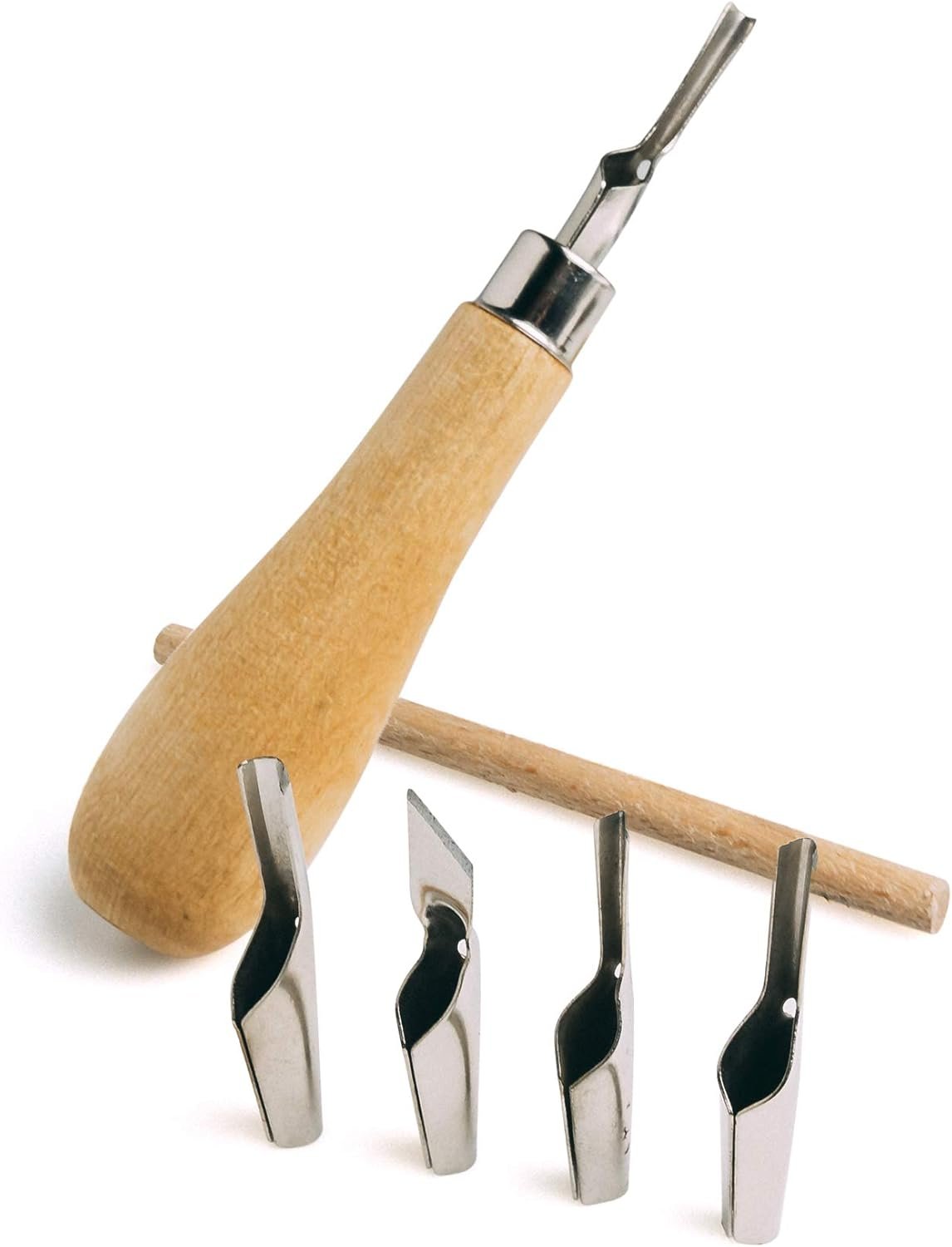 Versatile 5-in-1 Linoleum Cutter Set