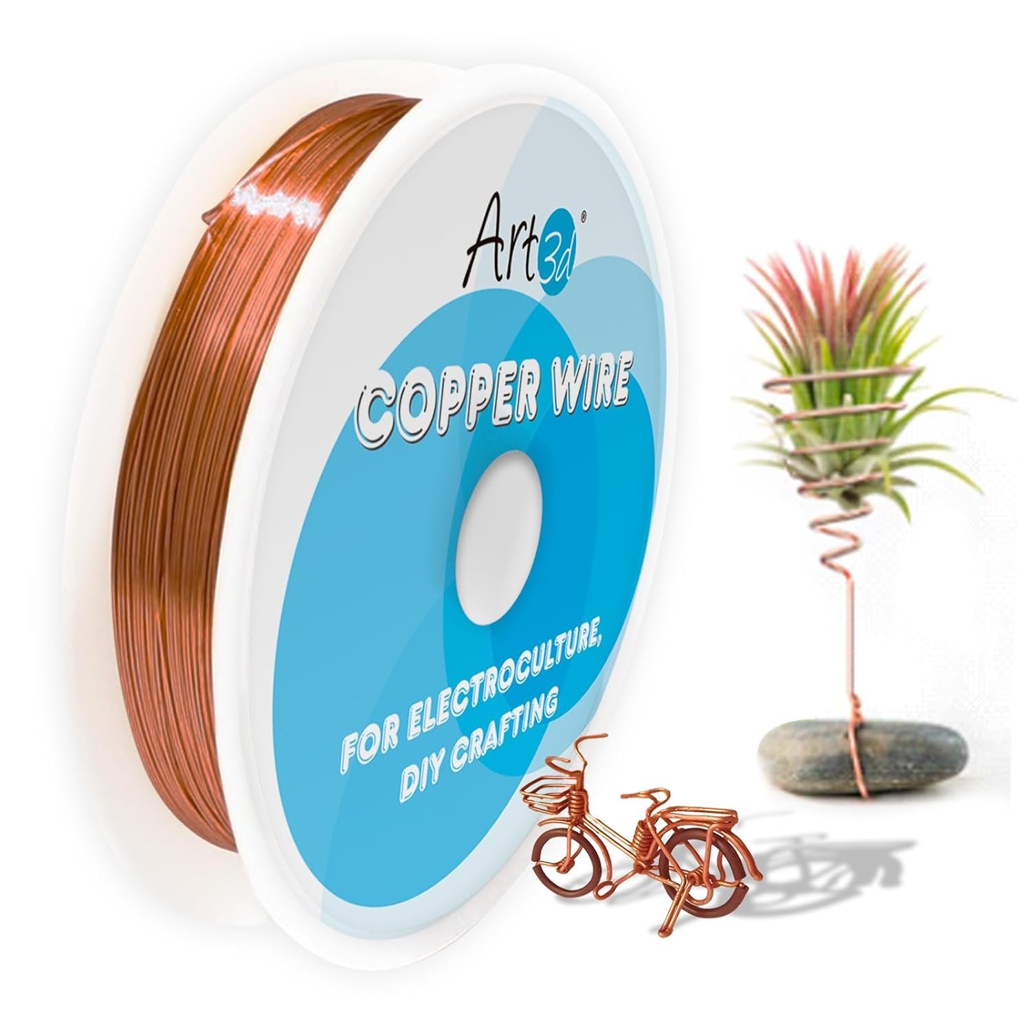 Versatile 60FT Pure Copper Wire for DIY Projects