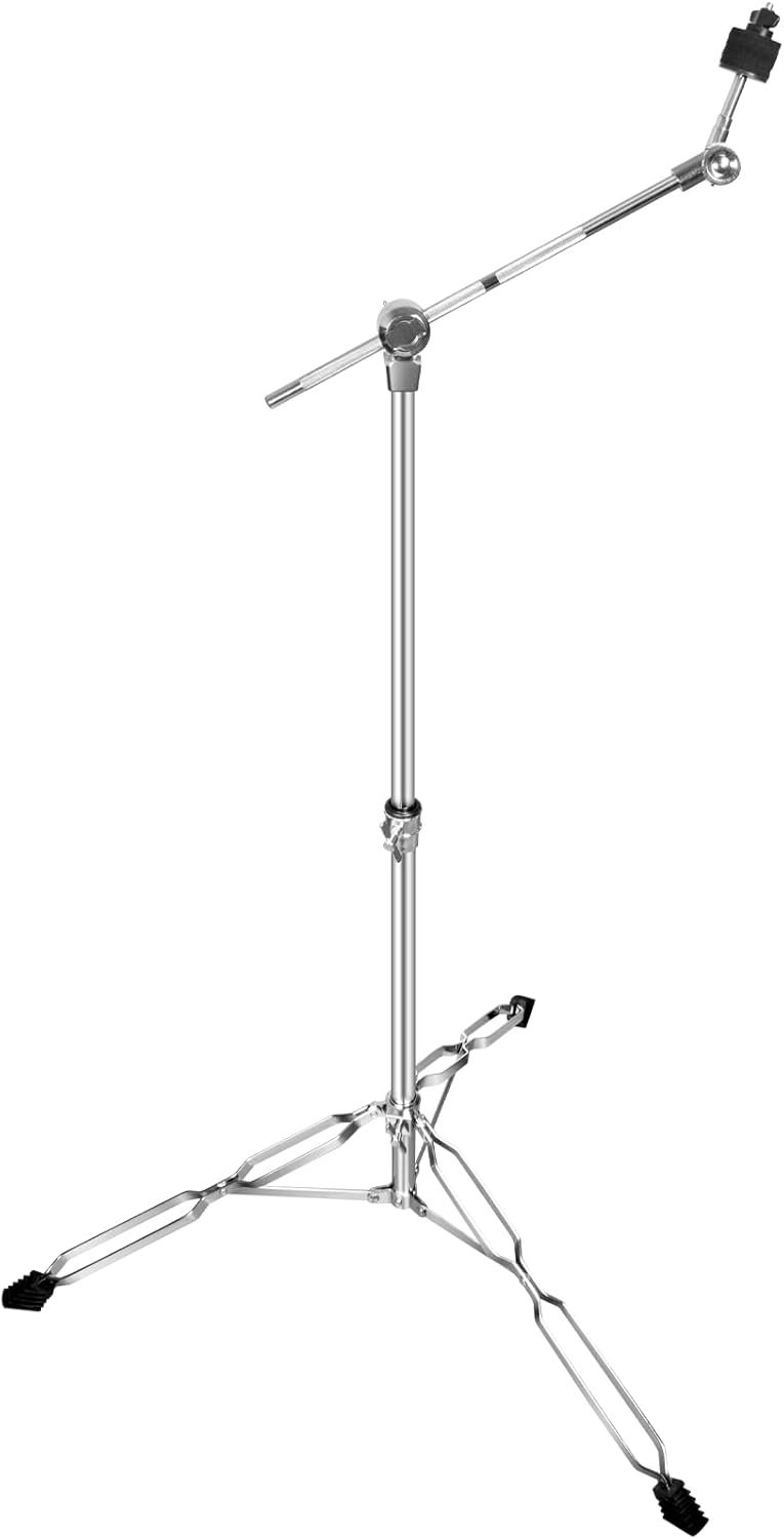 Versatile Boom Cymbal Stand: Straight or Boom Configuration