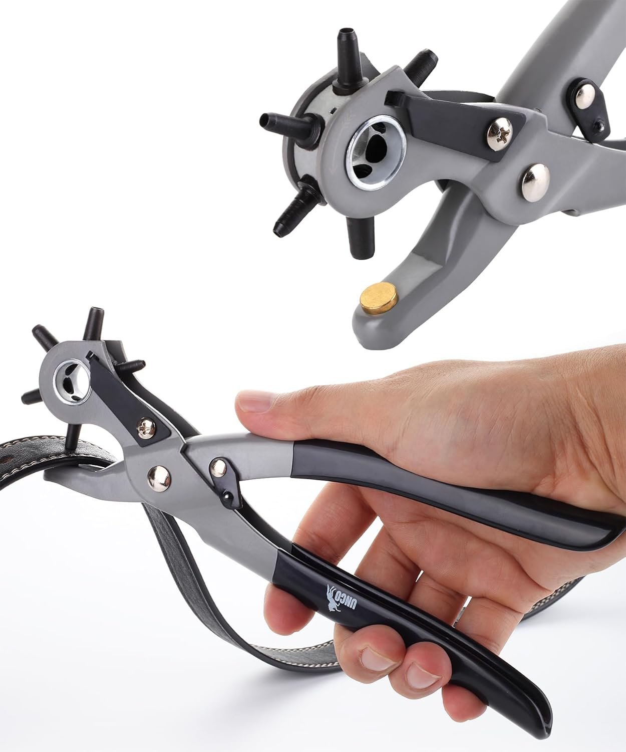 Versatile Leather Hole Punch Tool for Any Project