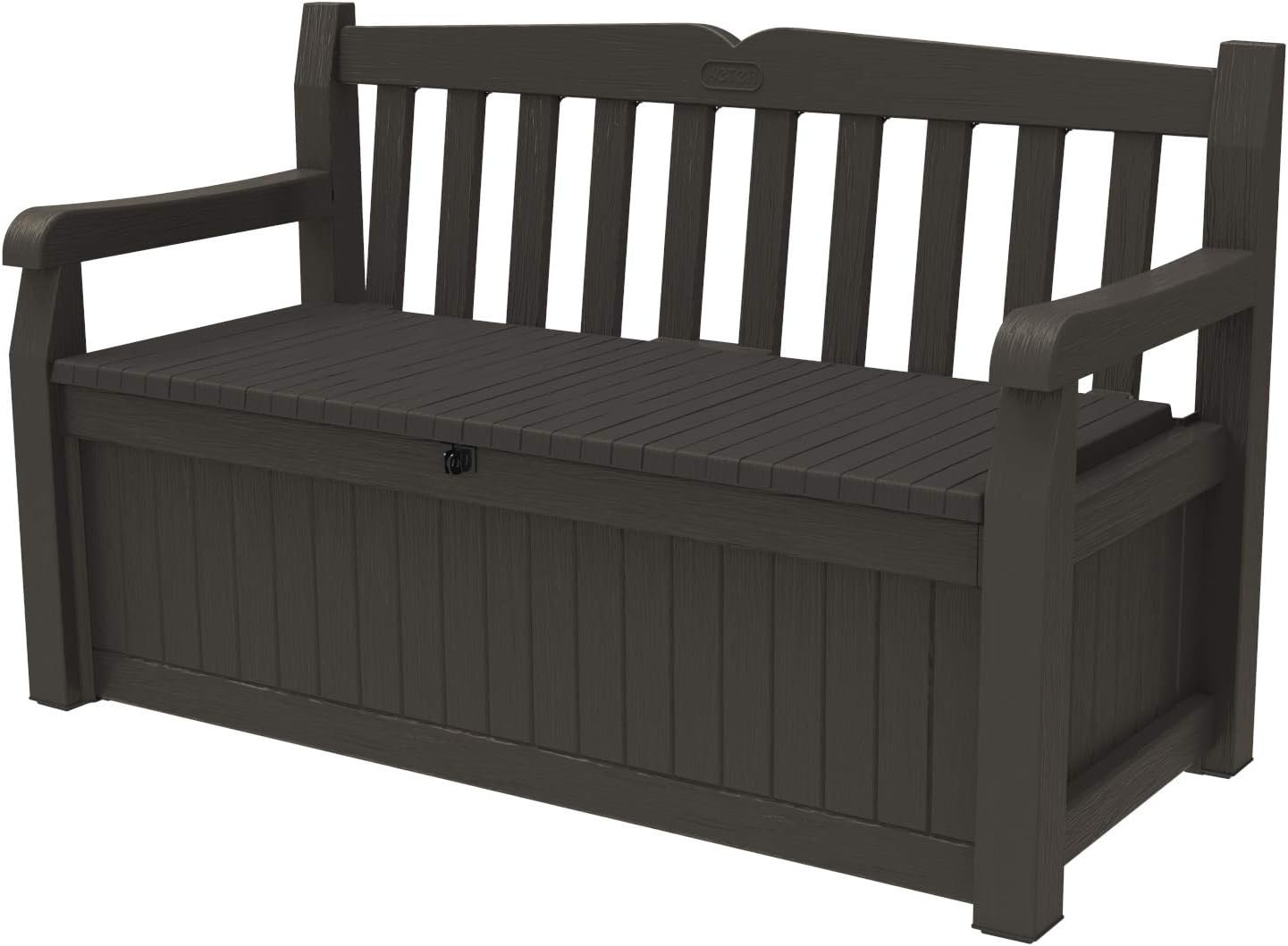 Versatile Outdoor Storage Bench with 70 Gallon Capacity