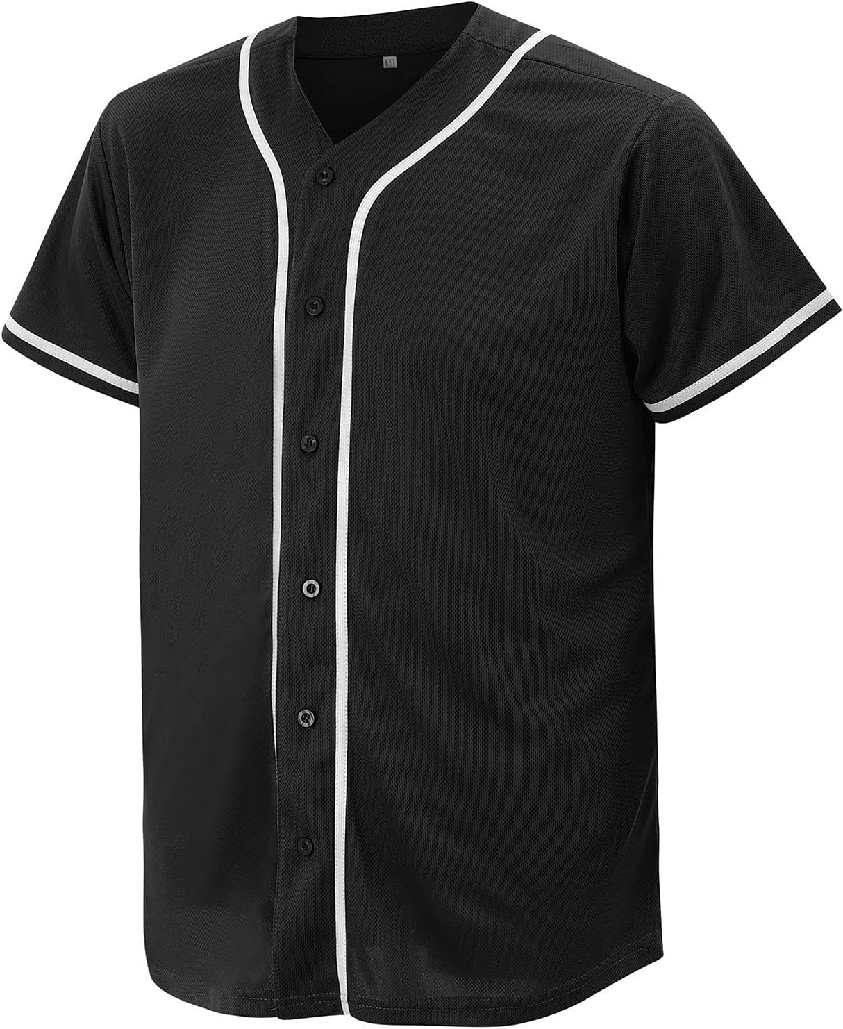 Versatile Solid Baseball Jersey Shirt for All