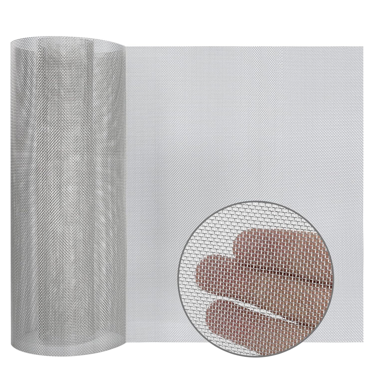Versatile Stainless Steel Mesh Screen - 2 Pack