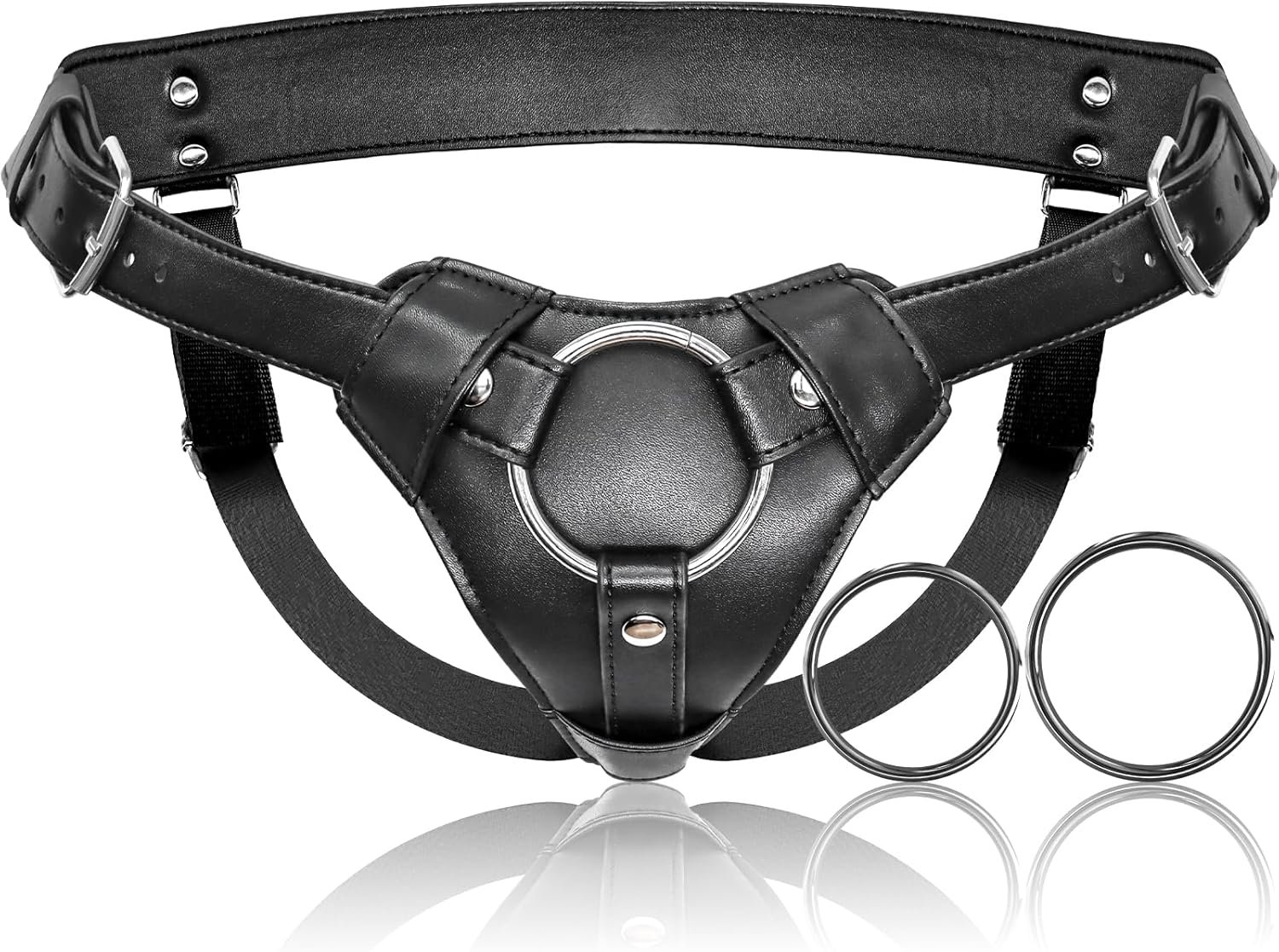 Versatile Strap-On Harness for Shared Pleasure