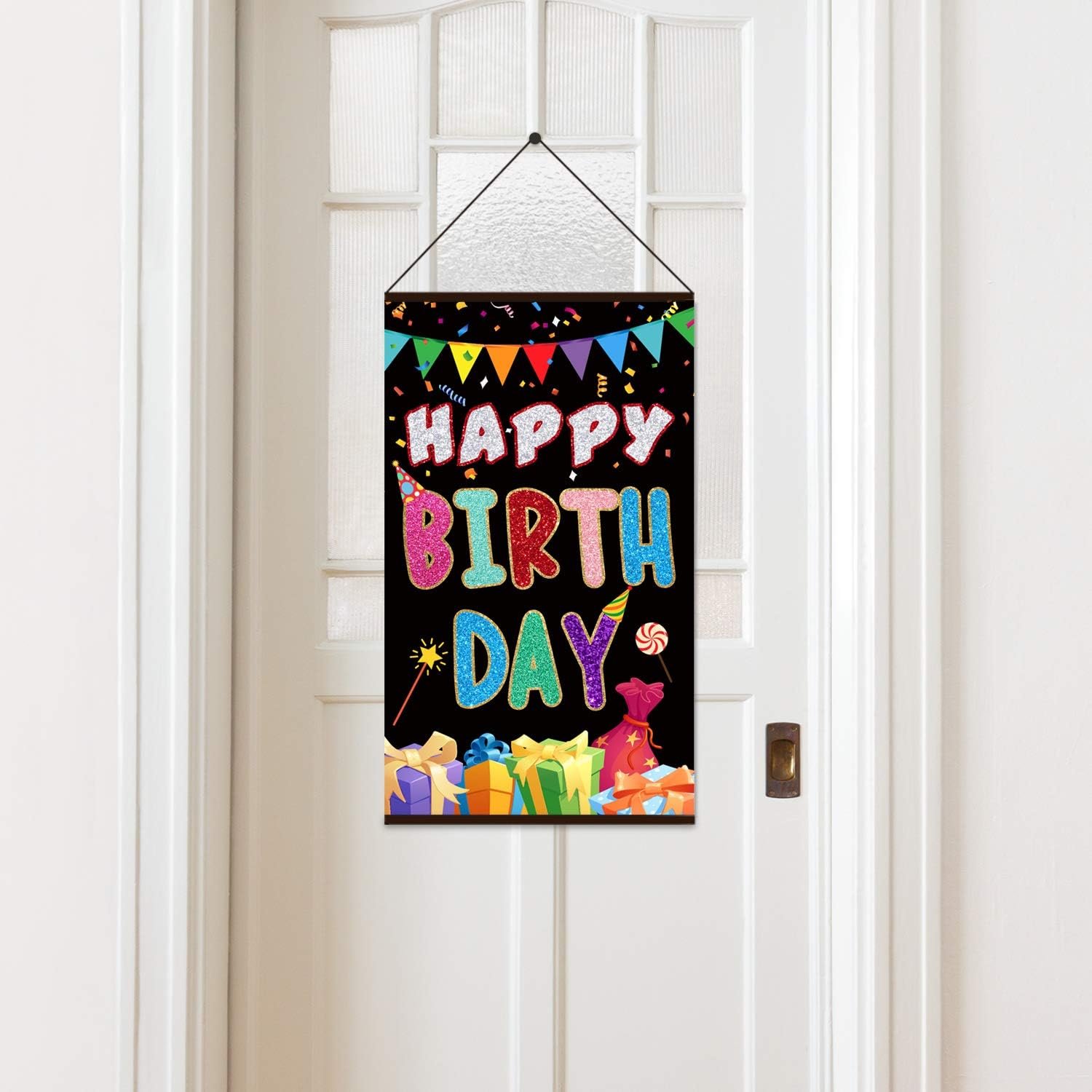 Vibrant Birthday Door Banner - Complete Party Starter