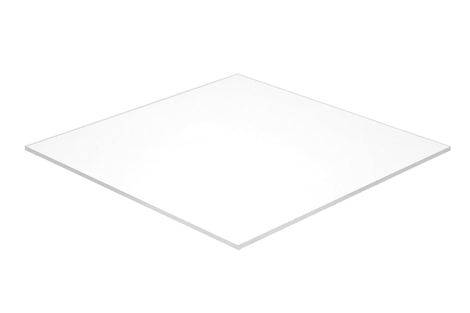 Vibrant Orange Acrylic Sheet - 8x8 Craft & DIY Material