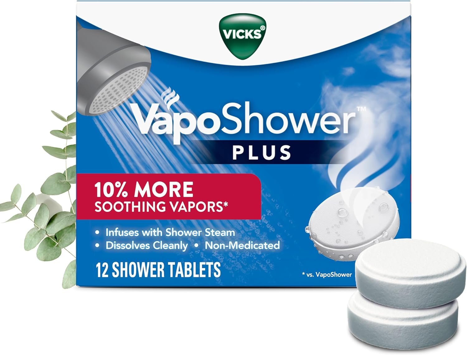 Intense Shower Aromatherapy: Vicks Eucalyptus Steamers