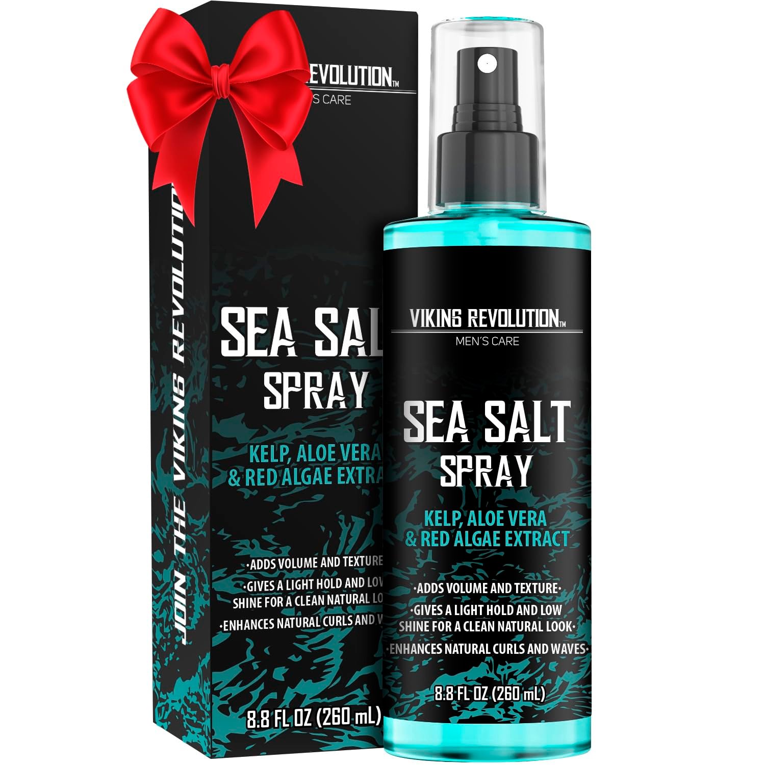 Viking Revolution Sea Salt Spray - Hair Texturizing Magic