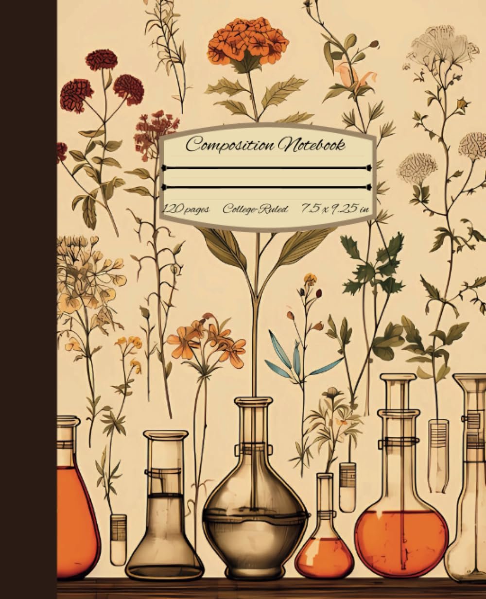 Vintage Science Lab Tools Composition Notebook