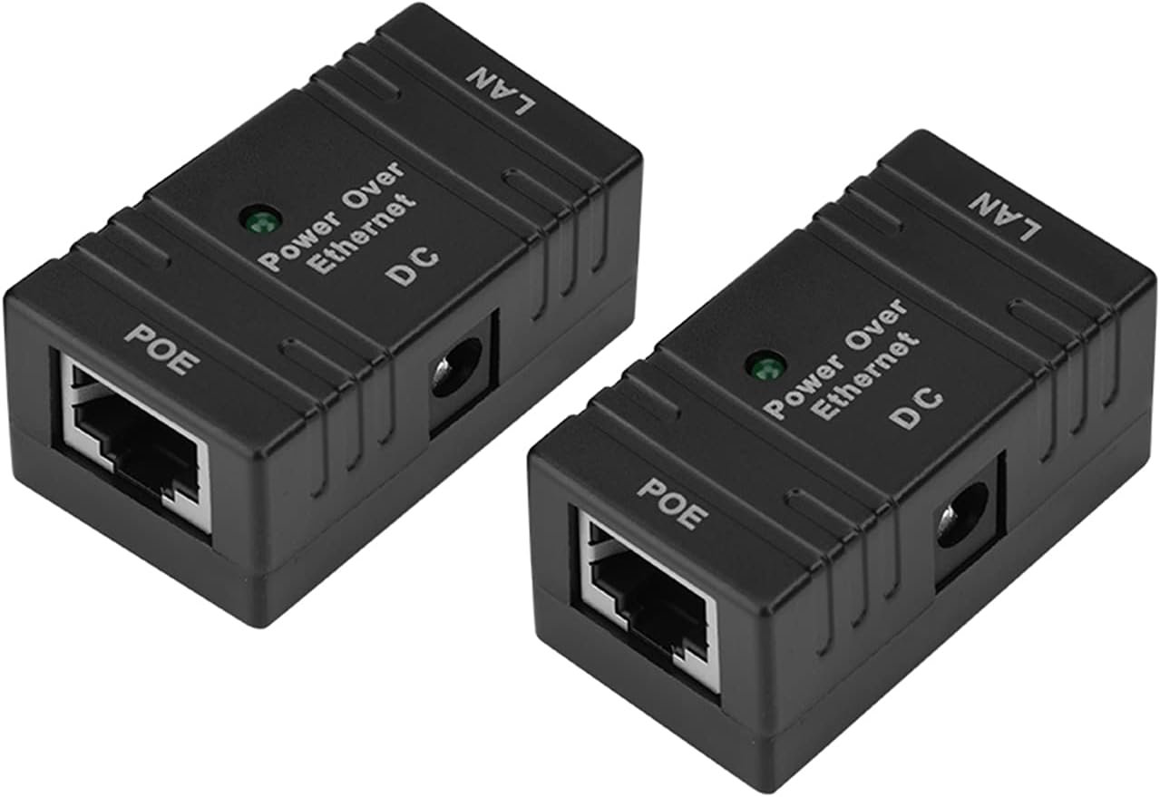 Wall Mount POE Injector: Power Your Non-POE Cameras & Devices