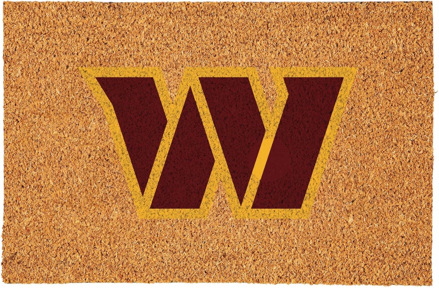 Commanders Pride: Premium NFL Team Logo Doormat for Ultimate Fan Spirit