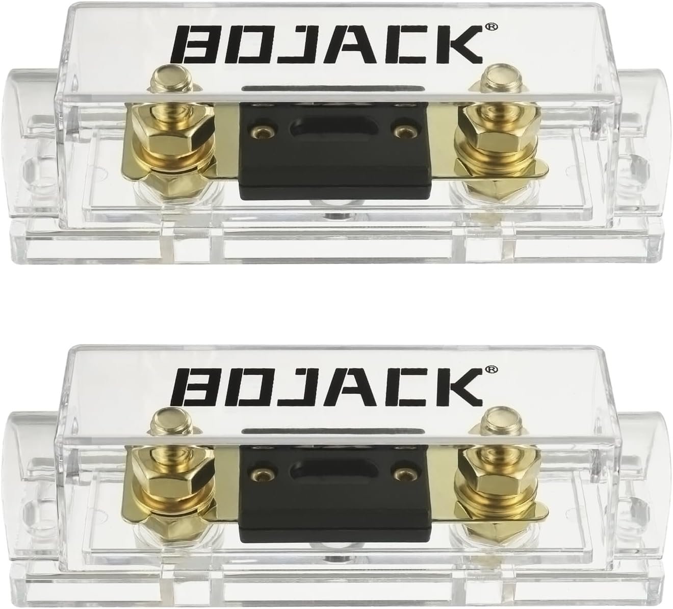 Waterproof 20A ANL Fuse Holders for Car Audio Power (Pack of 2)