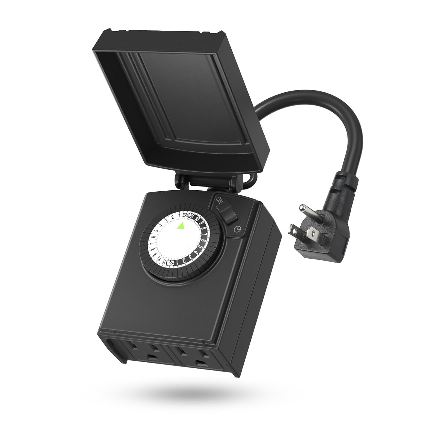 Waterproof 24Hr Mechanical Timer for Lights & Pumps