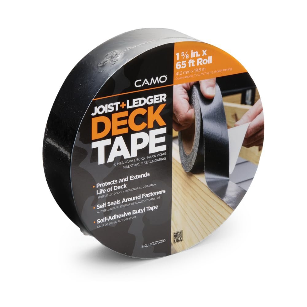 Waterproof Deck Protection Tape - 20+ Year Defense