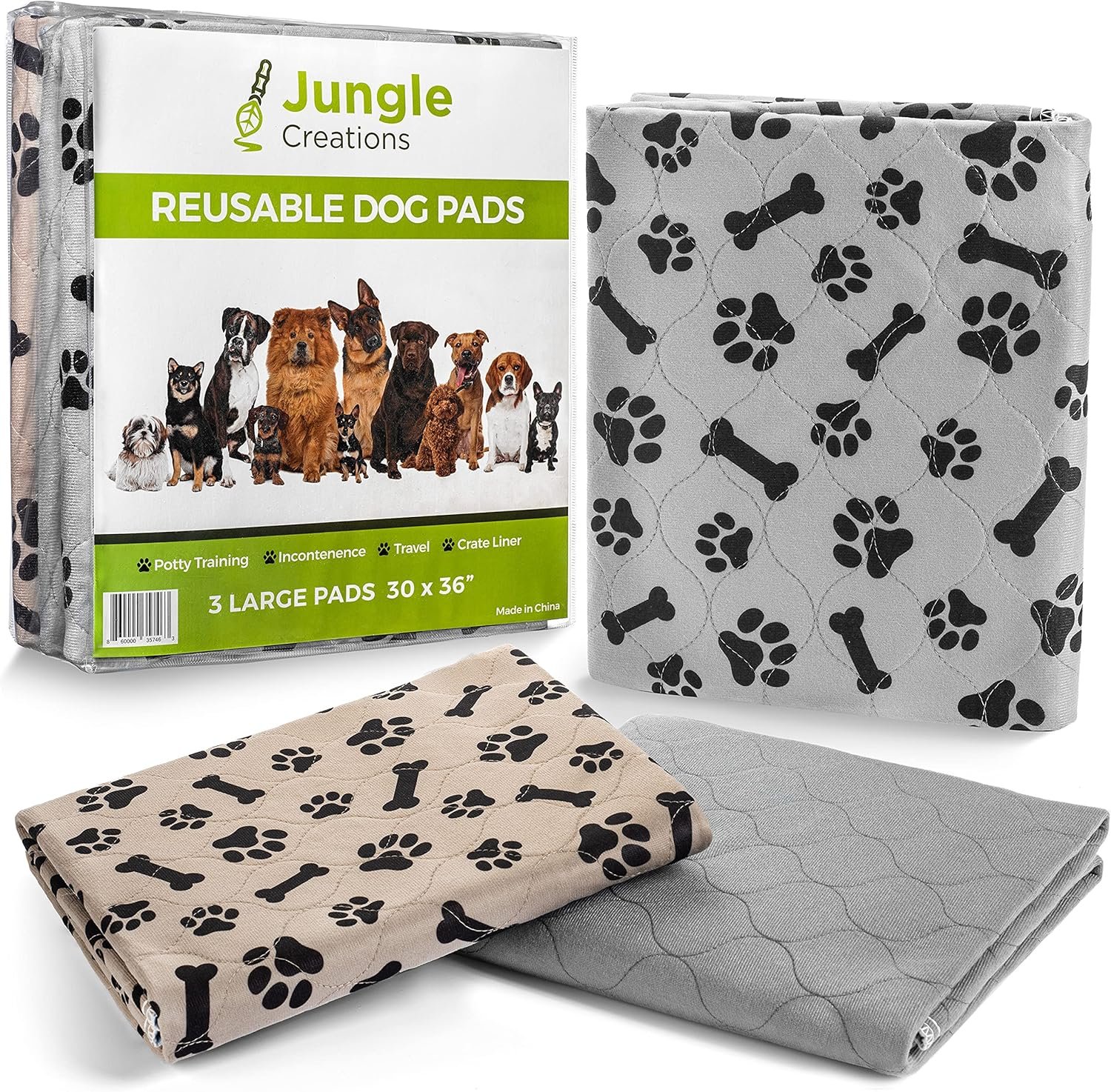 Protect Your Floors: 3-Pack Waterproof Dog Pee Mats