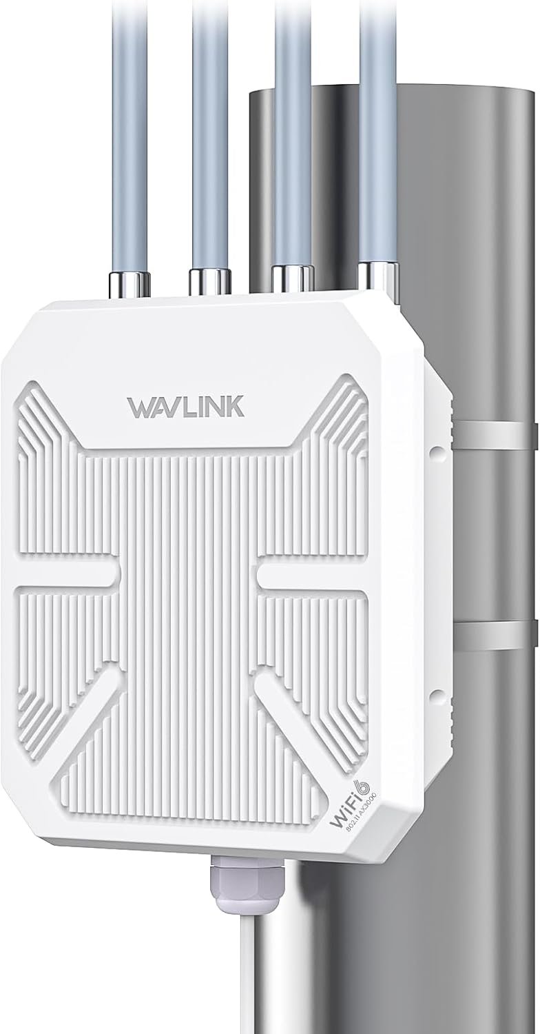 Reliable WiFi 6 for Your Outdoor Space - 200m Range