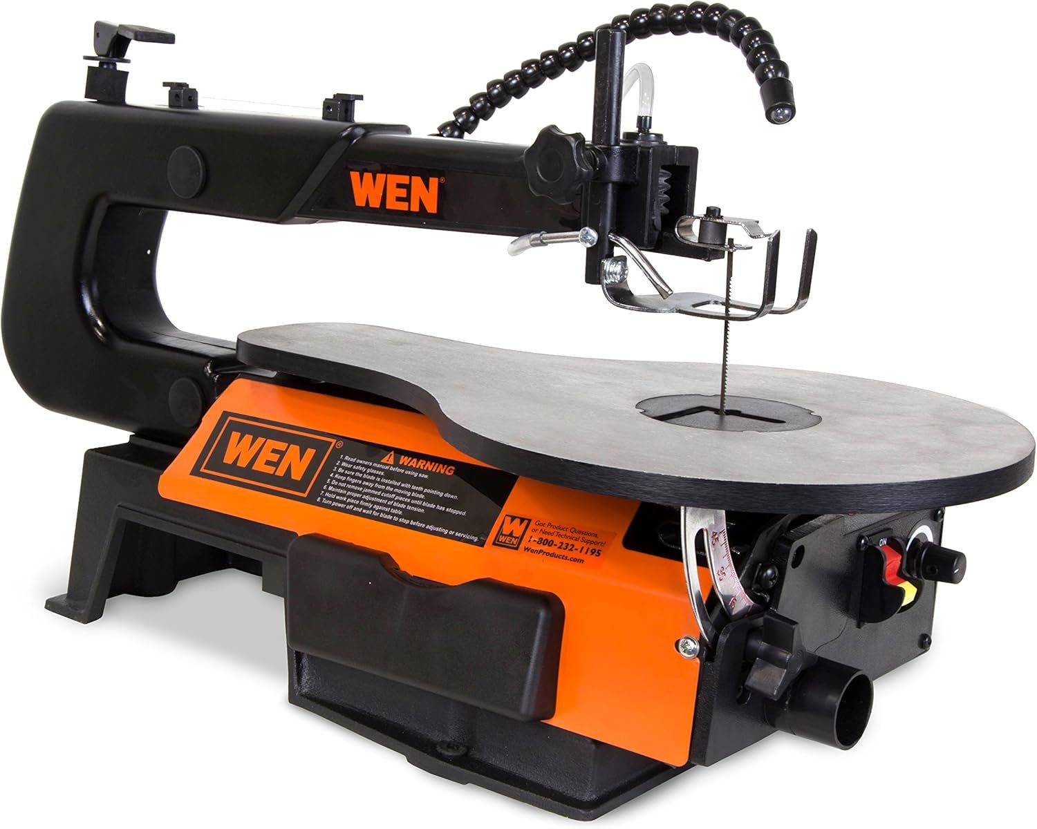 Cut Any Direction: WEN 16-Inch Scroll Saw for Intricate Woodworking