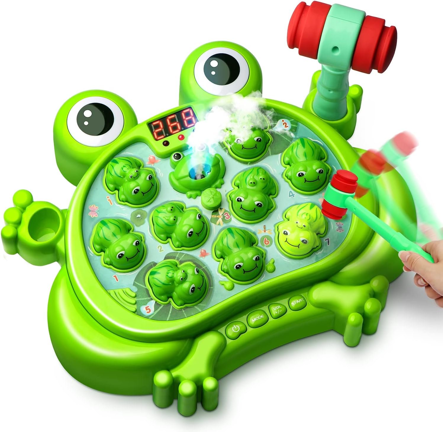 Whack-A-Frog: Interactive Learning Game for Toddlers