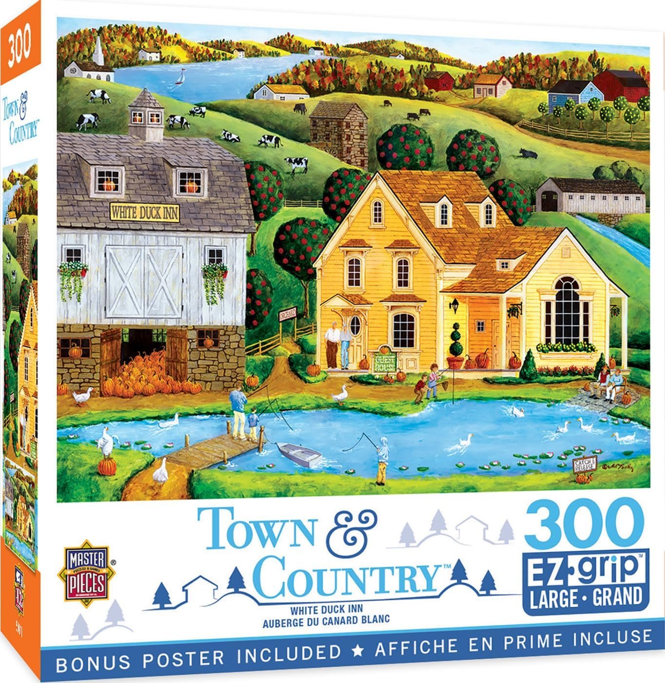 Relax with The White Duck Inn Puzzle - 300 Piece Peace