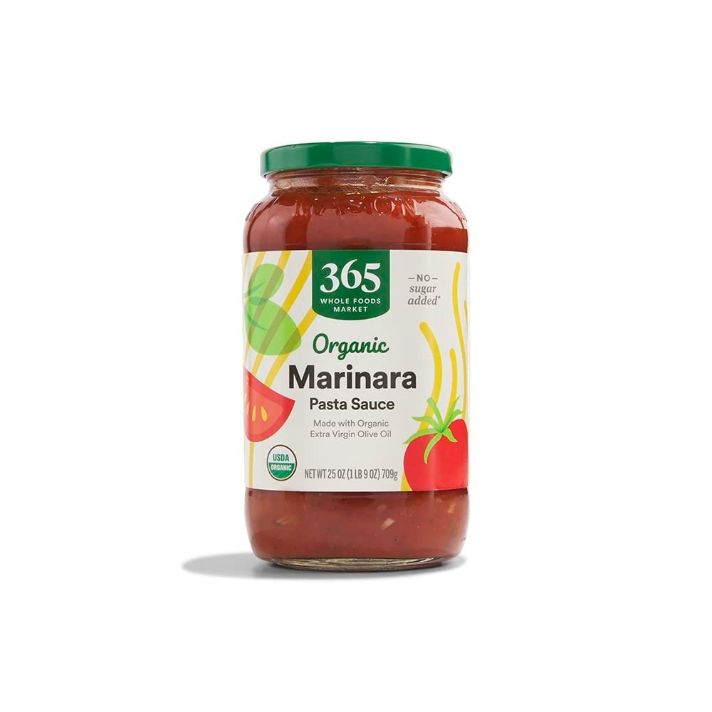 Whole Foods Organic Marinara Sauce - 25 Oz