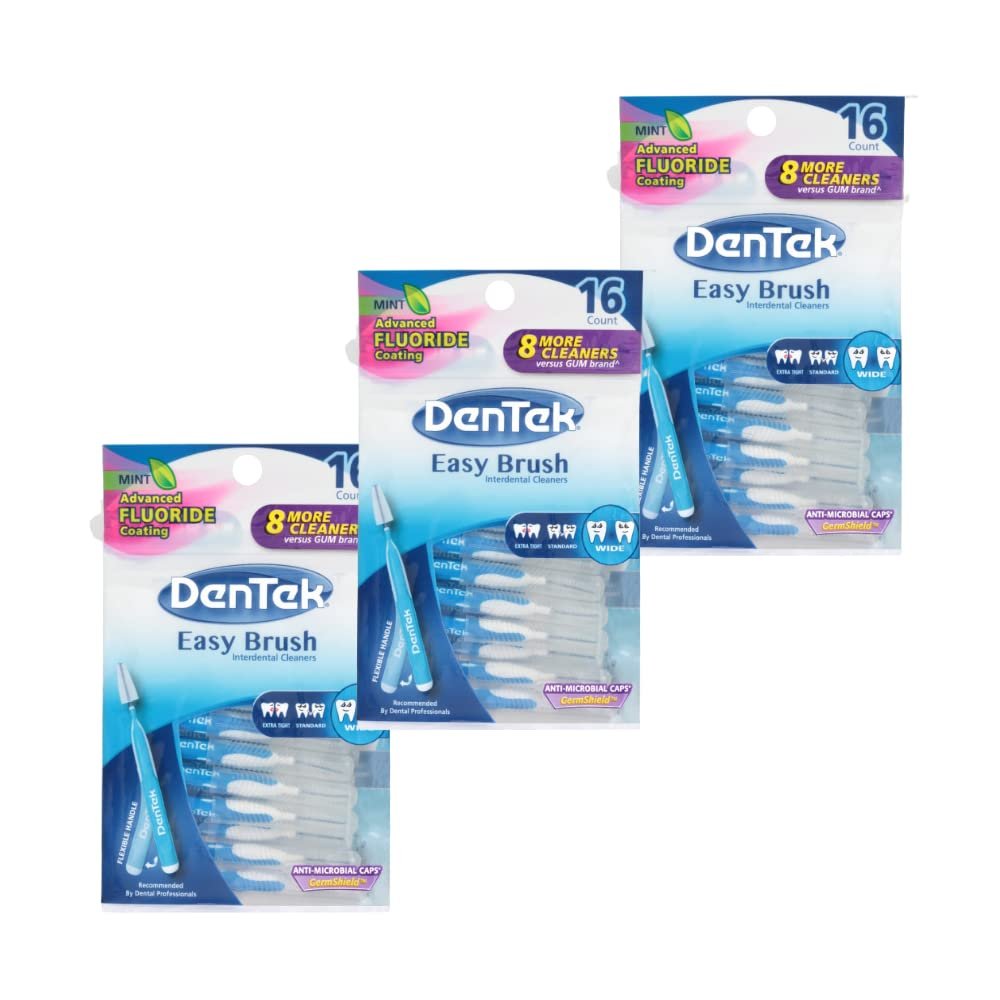 Wide Reach Dental Brush Pack - Plaque & Tartar Cleaning