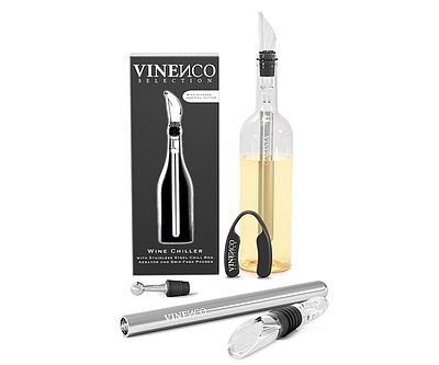 Wine Chiller and Decanter Set