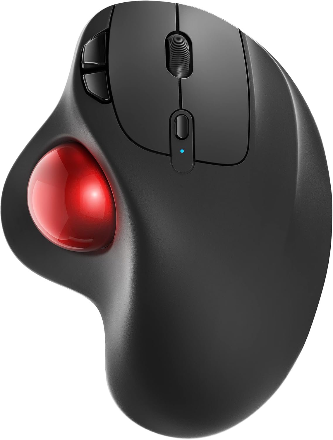 Wireless Ergonomic Trackball Mouse - Thumb Control Comfort