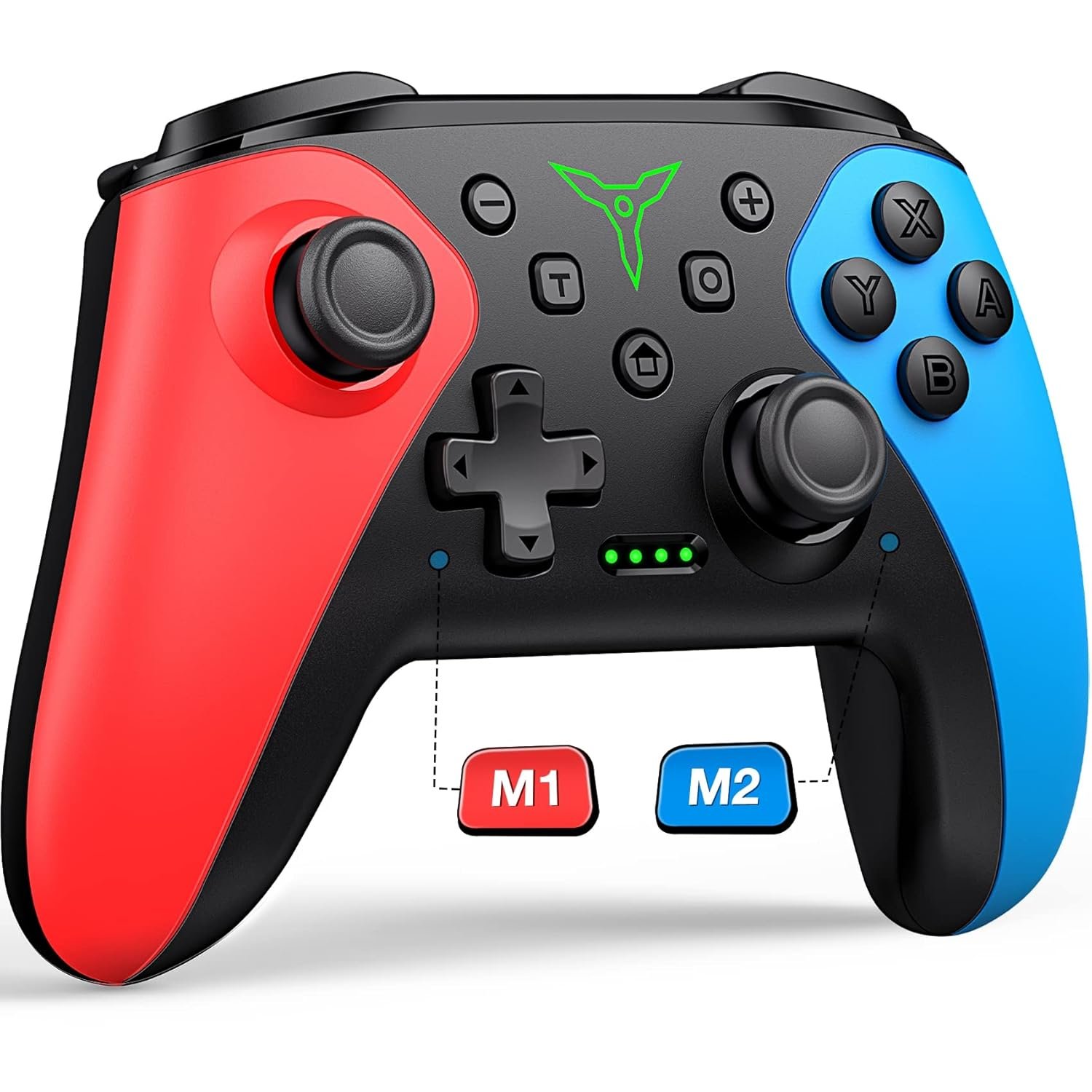 Pro Wireless Switch Controller with Programmable Back Buttons and Turbo
