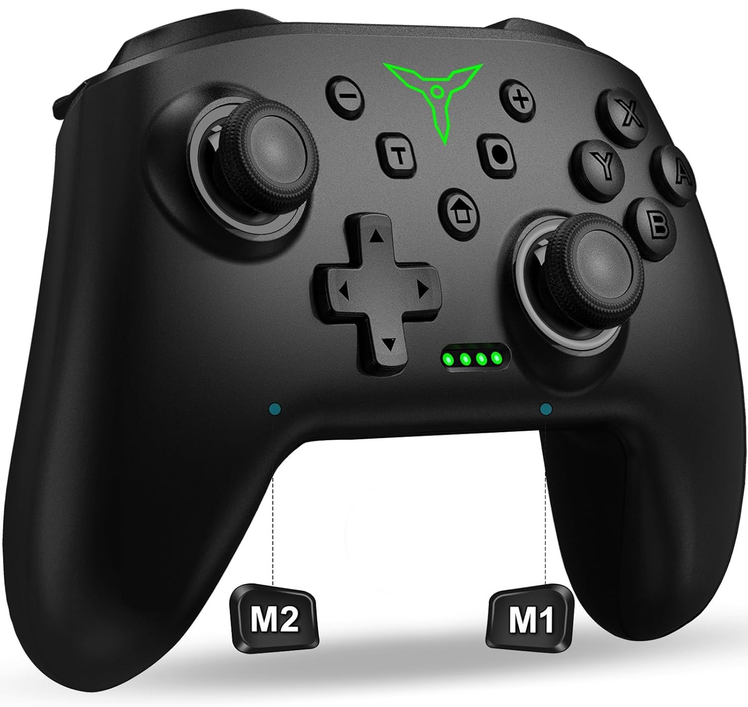 Wireless Switch Controller with RGB & Programmable Buttons