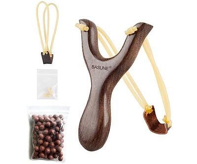Solid Wooden Slingshot