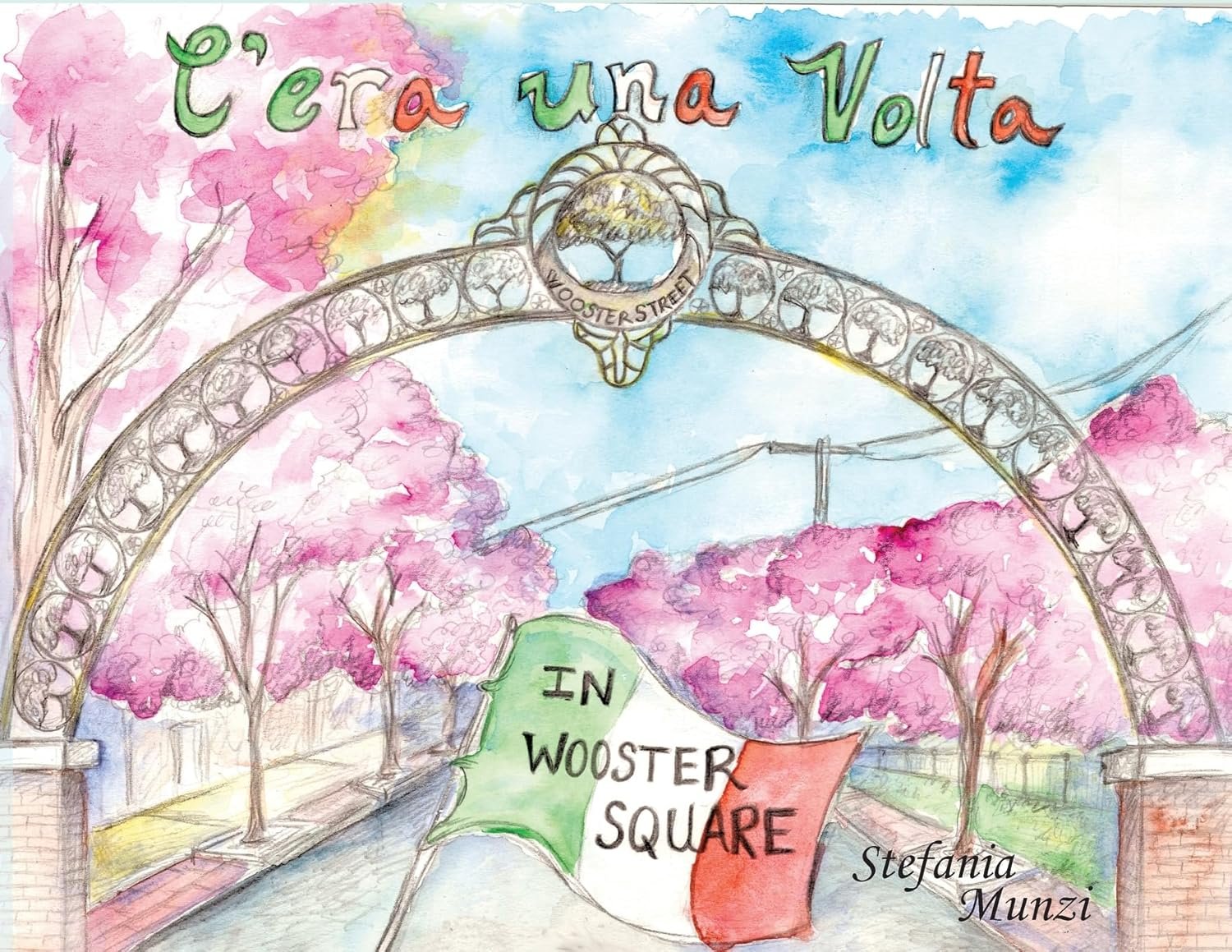 Wooster Square's Italian Charm in Rhyming Watercolors