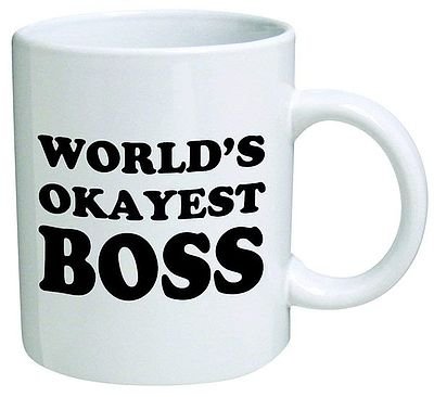 World's Okayest Boss Mug