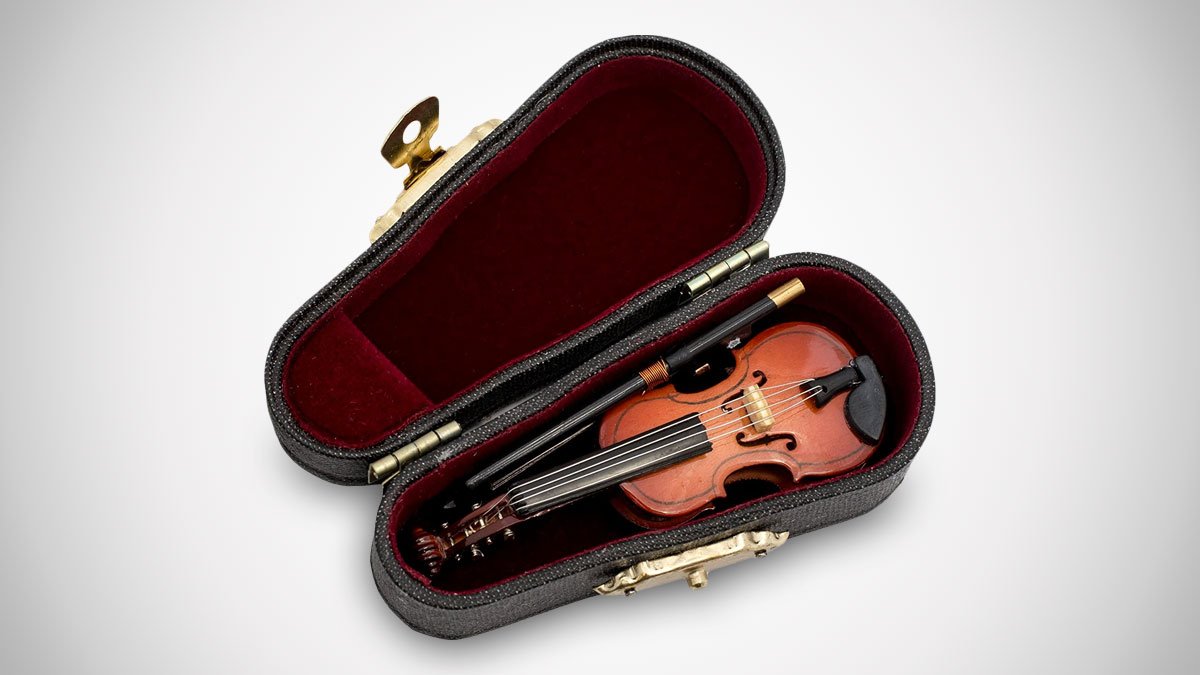 World's Smallest Violin