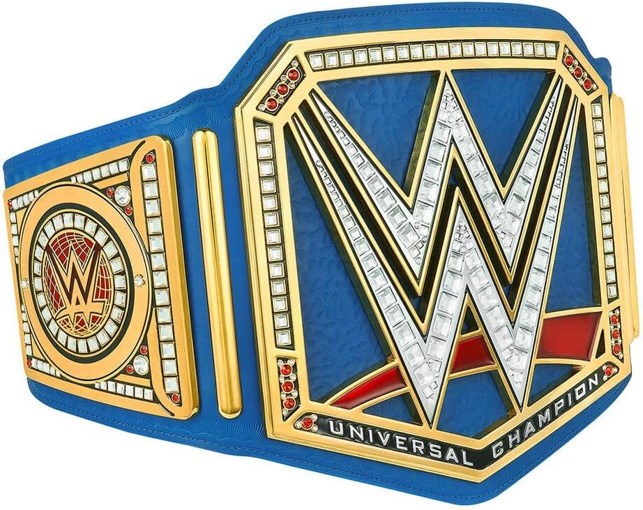 WWE Championship Belt - Blue Universal Title Replica