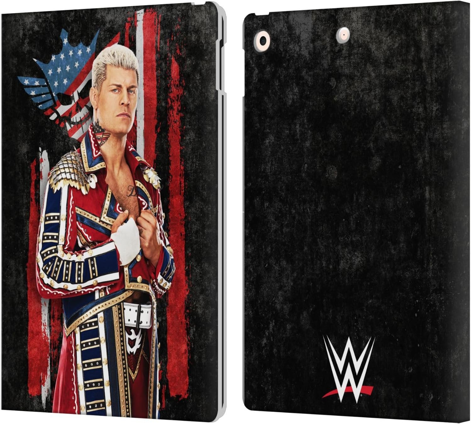 WWE Cody Rhodes Leather Wallet Case: Premium Protection for iPad 10.2