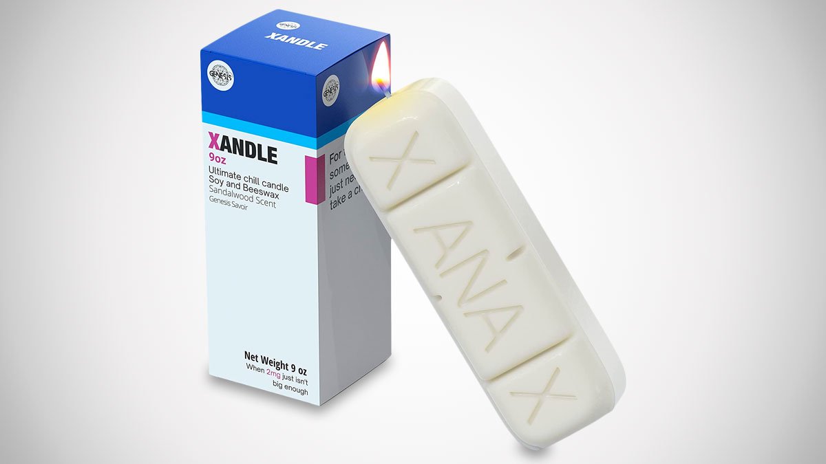 Xanax Candle