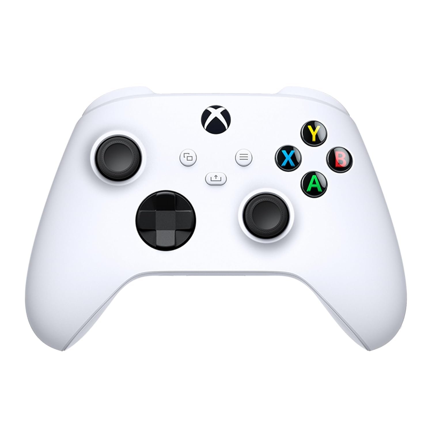 Xbox Robot White Controller: 40hr Battery, Multi-Platform