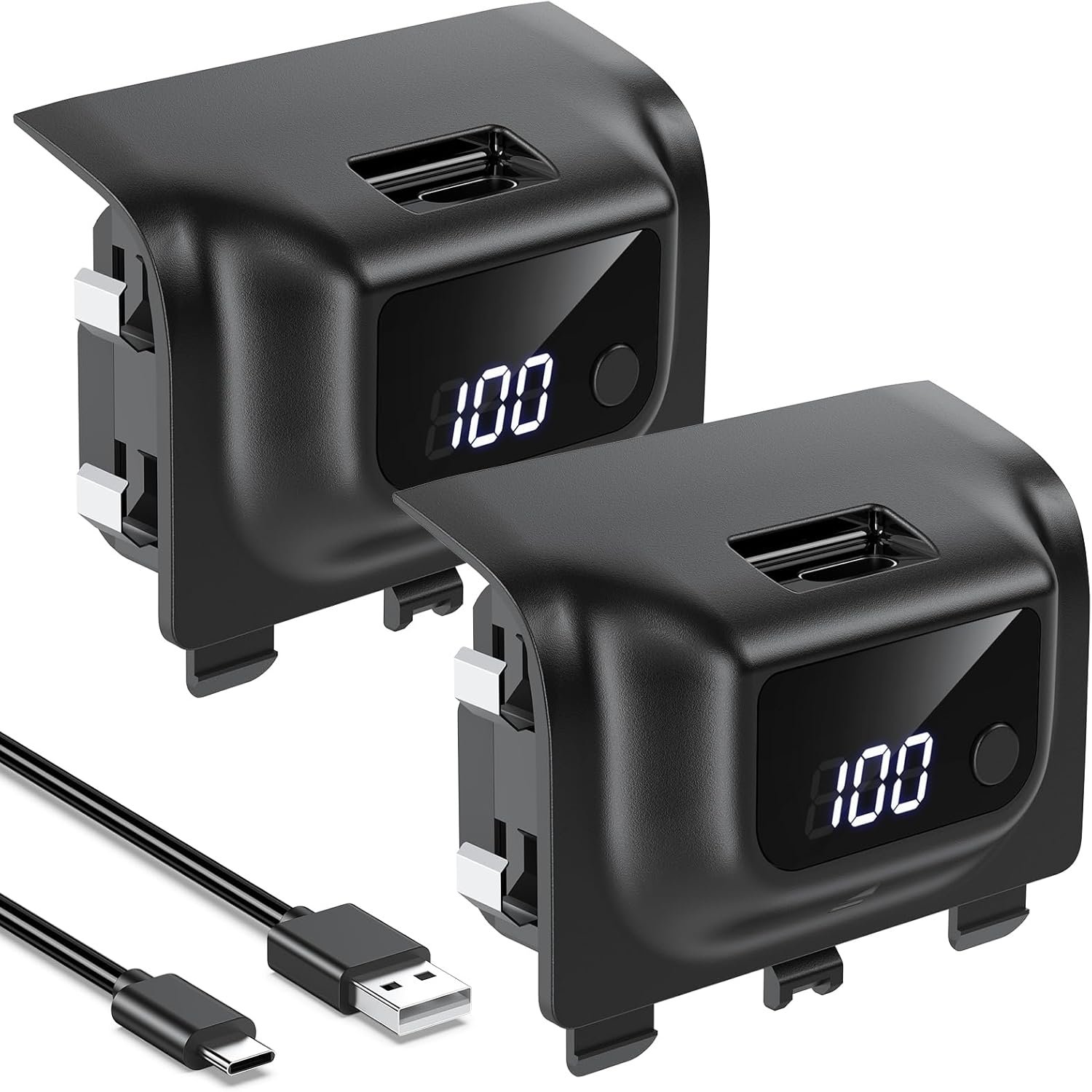 Xbox Rechargeable Batteries: 2-Pack 5180mWh Fast Charge